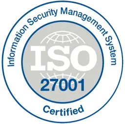 ISO 27001 certified information security management system
